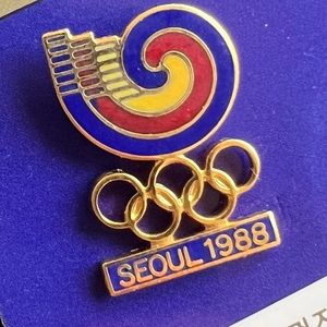 1988 Seoul Olympics Logo Pin